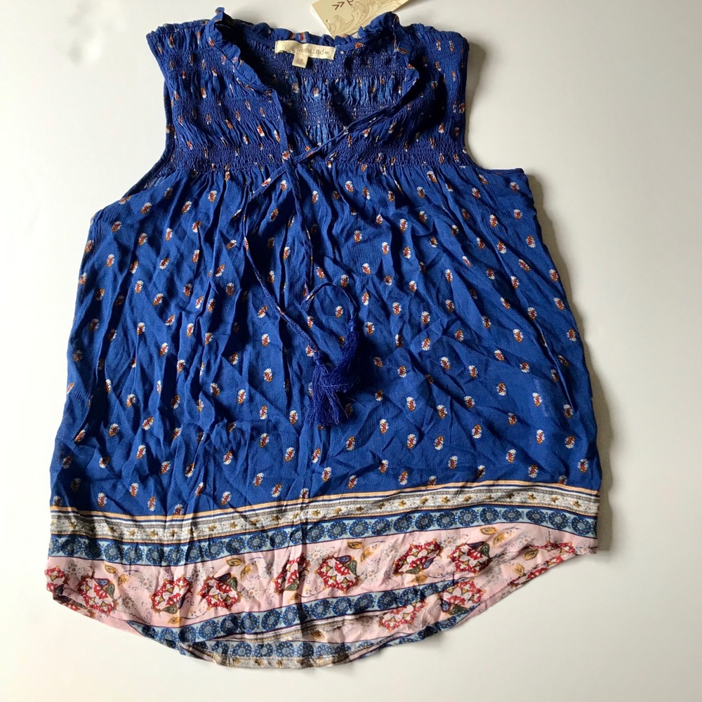 Rewind Blue Lightening Tank